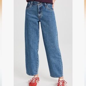 Levi's Women's Straight Leg Blue Jeans Baggy Daddy